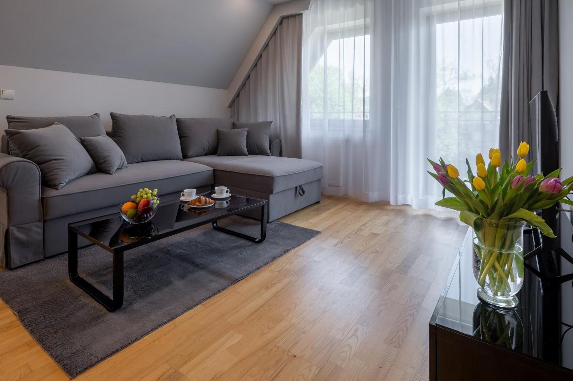 Prestige Apartamenty Bystra Woda Centrum Zakopane Oda fotoğraf